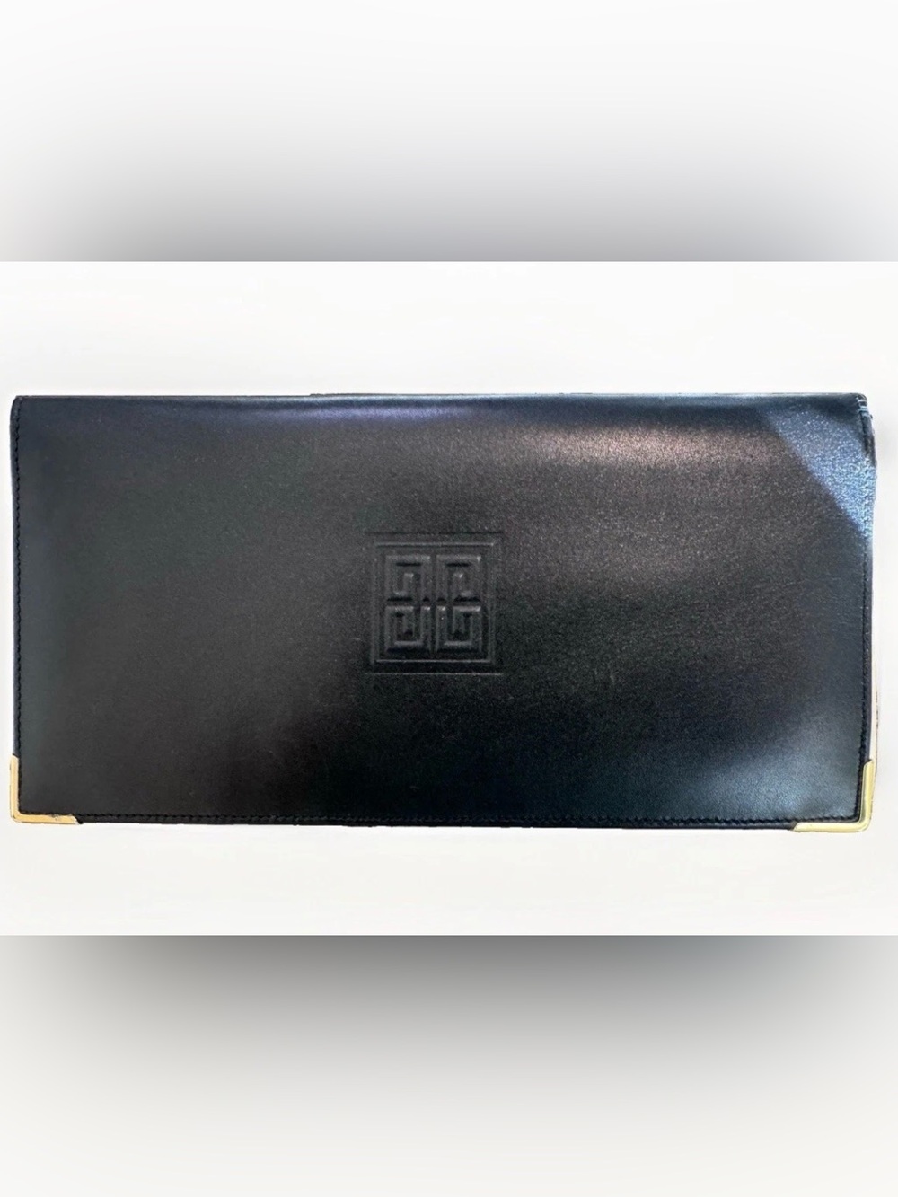 Givenchy Women’s Black Solid Logo Long Bifold Folding Wallet Spain
